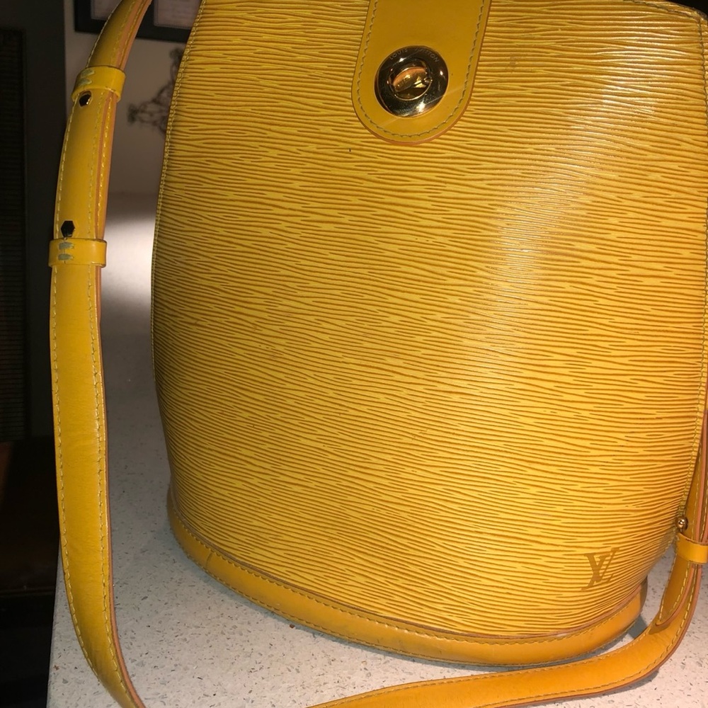 Louis Vuitton Cluny Shoulder Bag Epi - Picture 3 of 4